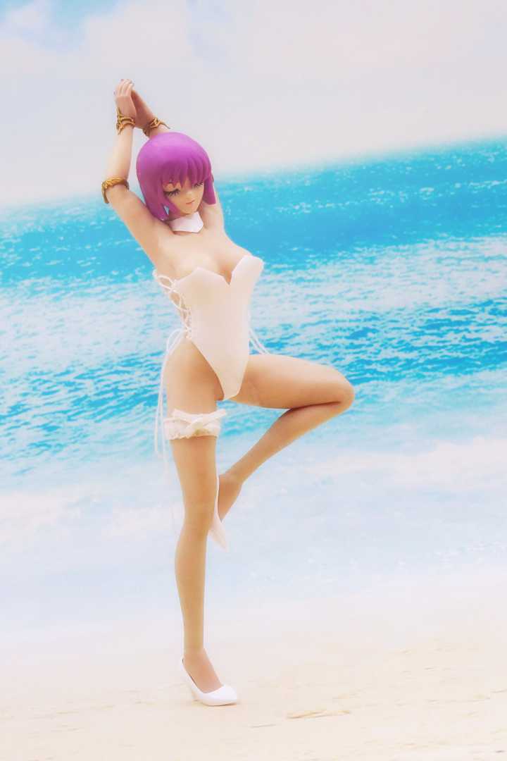 Saori Kido On The Beach