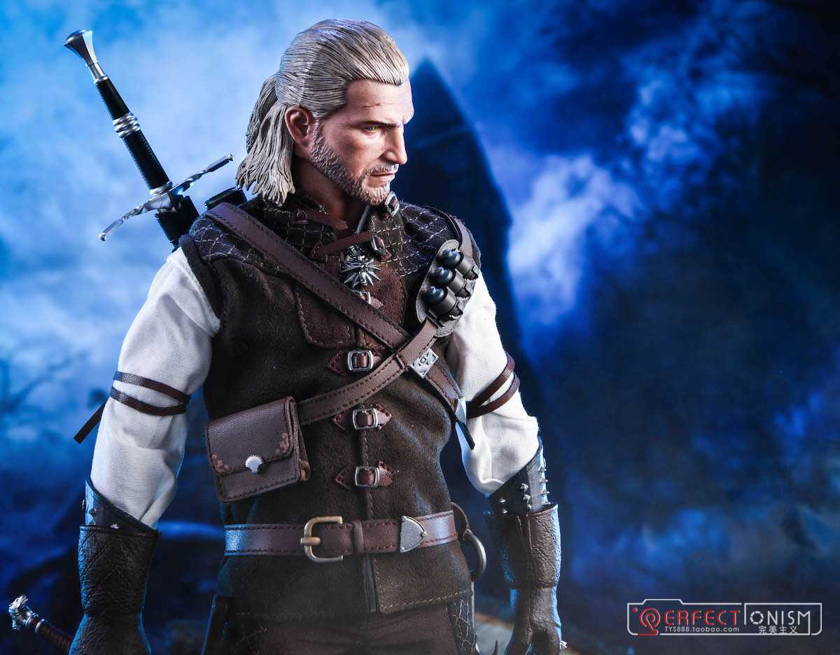 The White Wolf Geralt | Figround