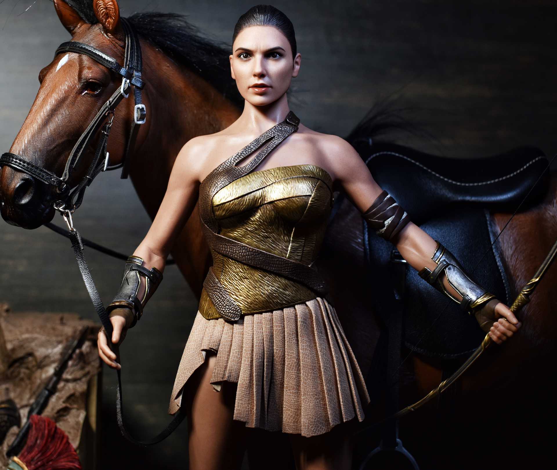 Wonder Woman （トレーニング・アーマー版） 未開封品 ムービー・マスターピース】『ワンダーウーマン』1／6スケール
