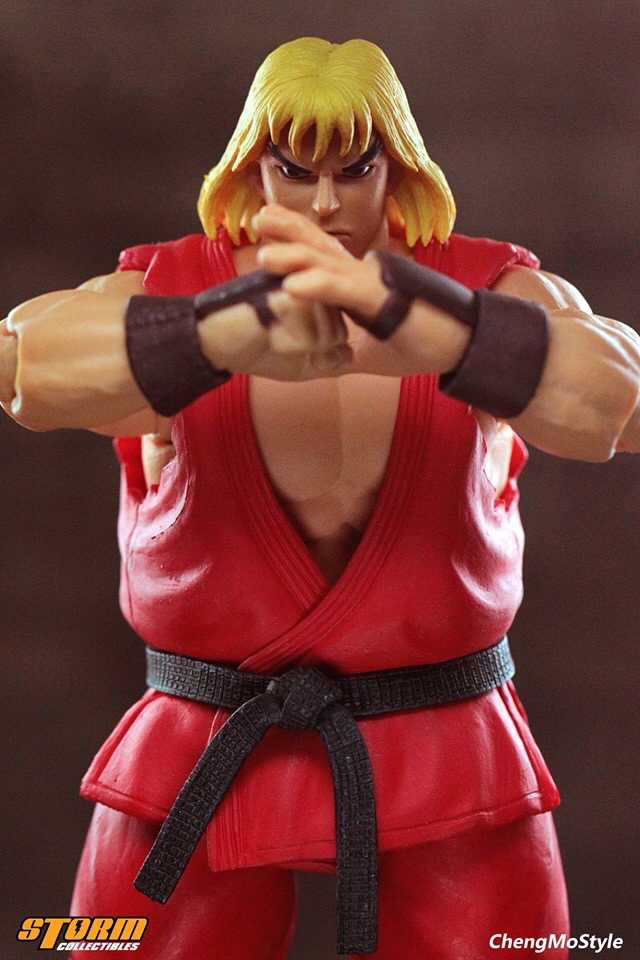 Street Fighter Ken 1/12 Scale Action Figure