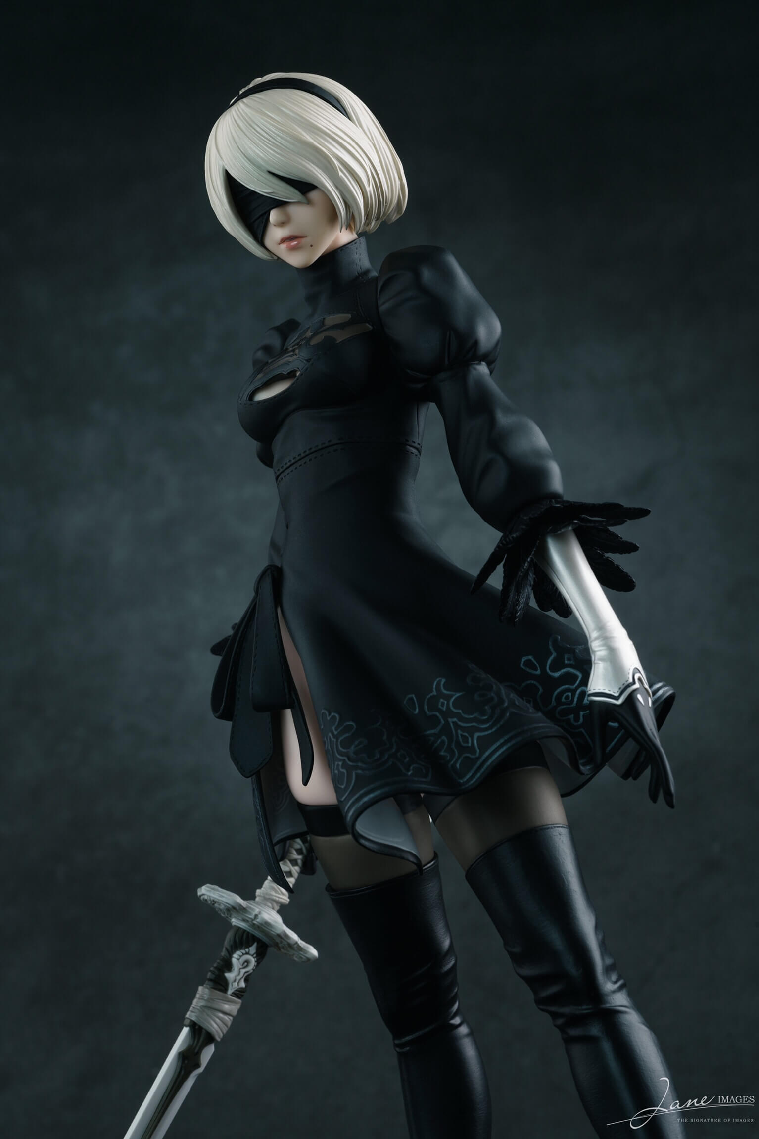 NieR: Automata 2B 1/7 Scale Figure | Figround