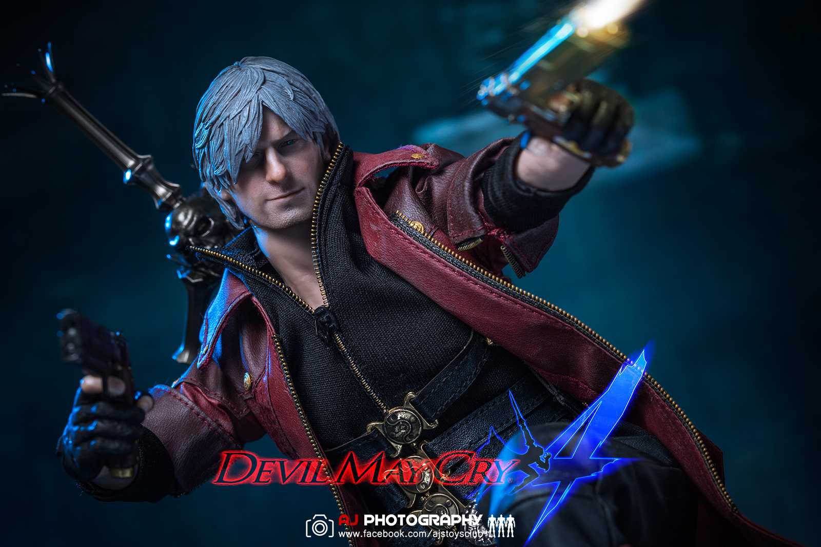 Devil May Cry 4 Dante 10 Inch Play Arts Kai Custom Action 