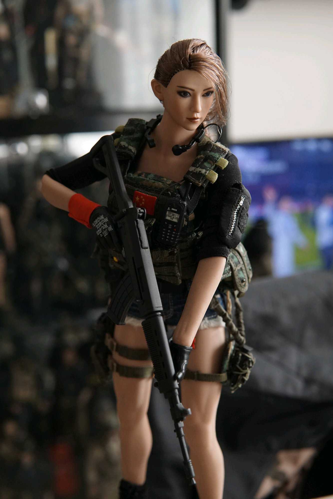 ZSMD 1/6 Scale Figure Accessory Glove Hand Type Hands for 1/6 Scale TBLeague Doll Soldier Female Body 18XG20 18XG20-B