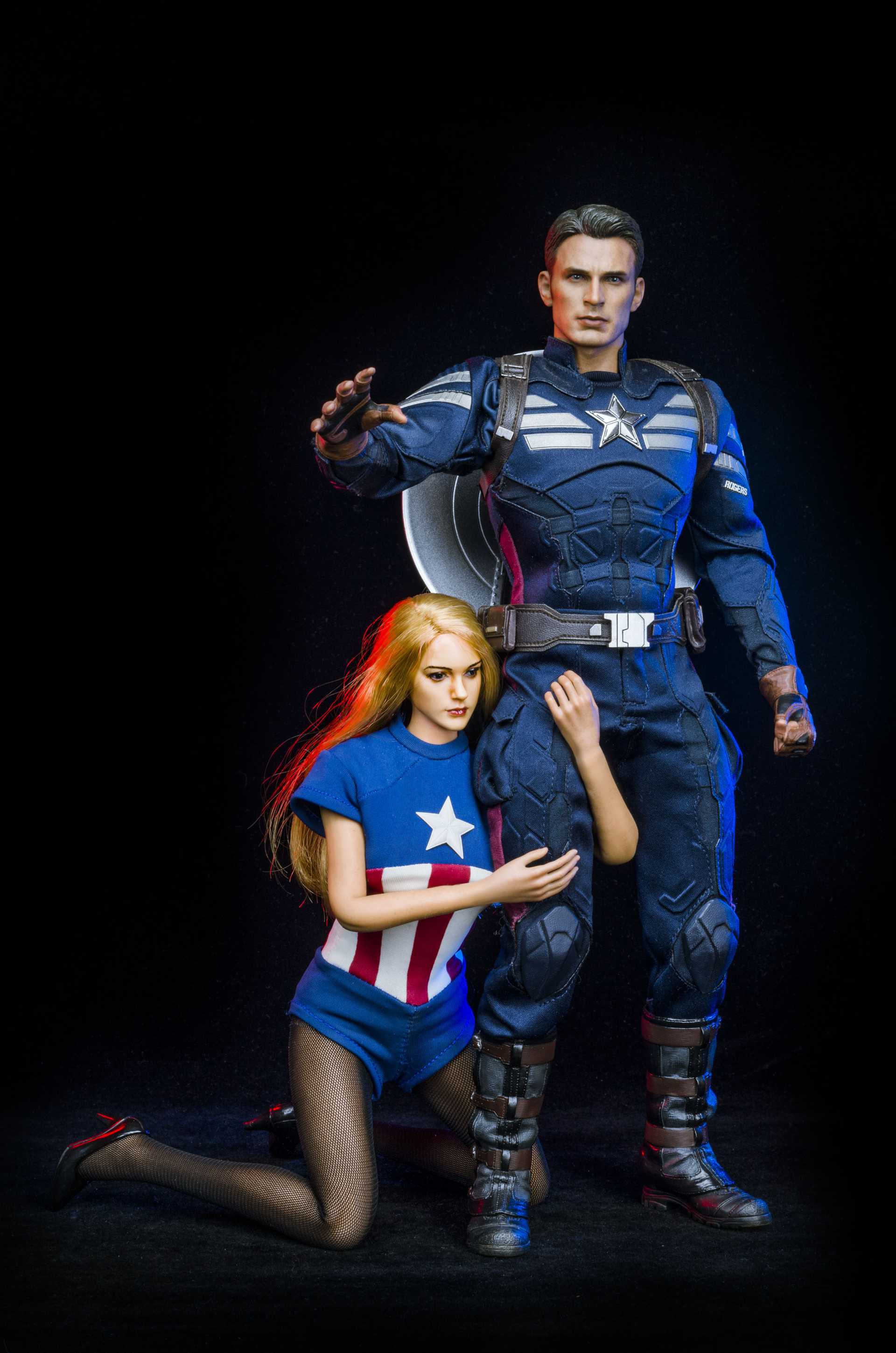 Captain America and His Sister