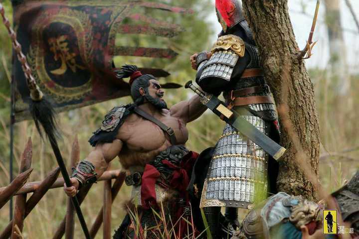 Inflames Toys Three Kingdoms Zhang Yide Bloody Version Outdoor