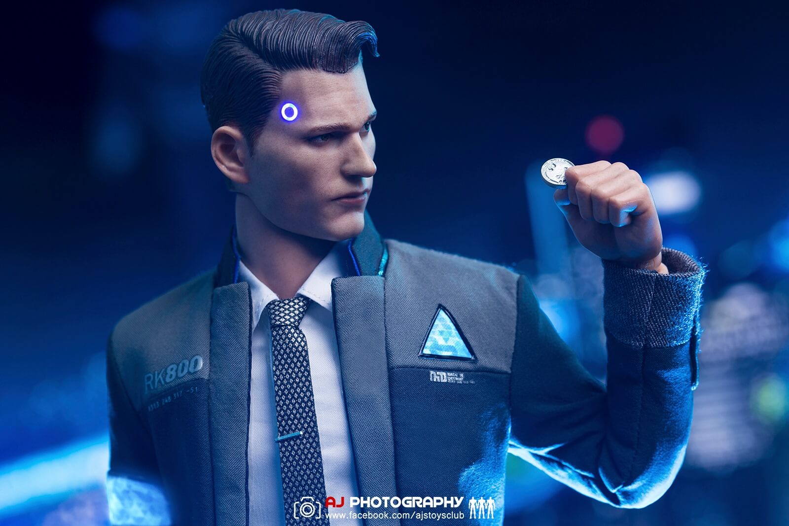 1/6 VTS TOYS VM-028 Detroit Become Human Connor Outfit 12'' Action Figure